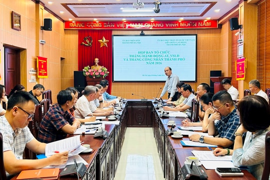 1.000 người tham dự Lễ phát động Tháng hành động về an toàn, vệ sinh lao động và Tháng Công nhân năm 2026