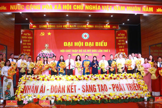 Hội Chữ Thập đỏ xã Mỹ Đức: Mang niềm tin và sự tử tế đến với cộng đồng