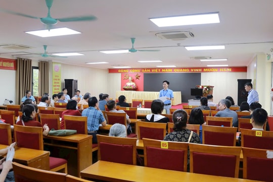 Phường Dương Nội chi trả bồi thường, hỗ trợ giải phóng mặt bằng Dự án Quốc lộ 6