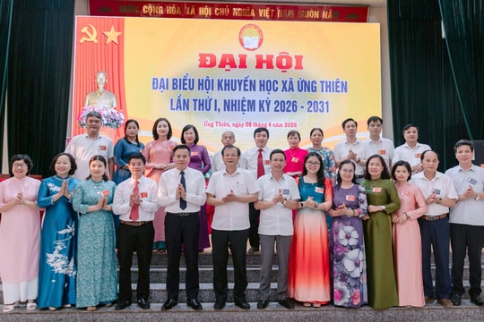 Hội Khuyến học xã Ứng Thiên lan tỏa phong trào học tập suốt đời