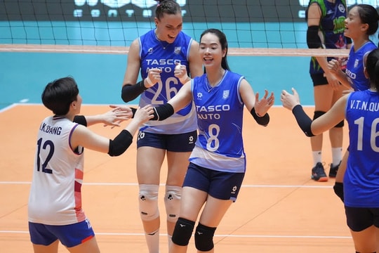 Hà Nội Tasco Auto thắng trận thứ 2 tại Giải bóng chuyền vô địch quốc gia 2026