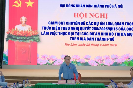 Hà Nội: Tập trung tháo gỡ khó khăn, bảo đảm tiến độ các dự án Khu đô thị đa mục tiêu