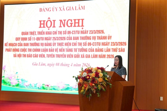 Xã Gia Lâm: Nâng cao hiệu lực thực thi công vụ