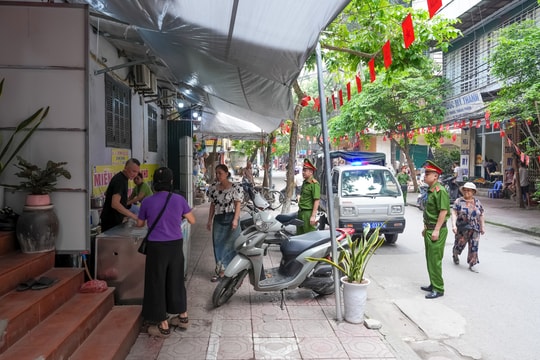 Quyết liệt, đồng bộ lập lại trật tự đô thị tại phường Ngọc Hà