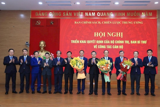 Đồng chí Nguyễn Ngọc Tuấn giữ chức Phó Trưởng ban Chính sách, chiến lược Trung ương