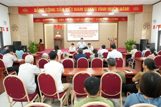 Đẩy nhanh giải phóng mặt bằng tuyến đê Hữu Đuống: Thuận An kiên trì vận động người dân