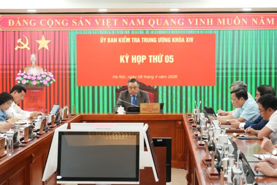 Thông cáo báo chí Kỳ họp thứ 5 của Ủy ban Kiểm tra Trung ương