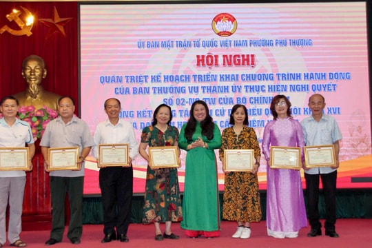 Phường Phú Thượng: Phát huy vai trò Mặt trận trong thành công của cuộc bầu cử