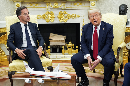 Tổng thống Donald Trump hé lộ rạn nứt sâu sắc Mỹ – châu Âu về xung đột Iran