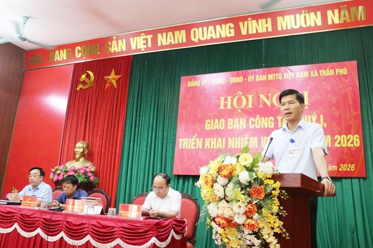 Trần Phú: Phát huy hiệu quả “4 trục” lãnh đạo, nâng cao chất lượng phục vụ nhân dân