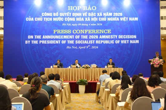 Công bố quyết định về đặc xá năm 2026 của Chủ tịch nước