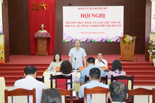 Xã Chuyên Mỹ nâng cao hiệu quả sản xuất của hợp tác xã nông nghiệp