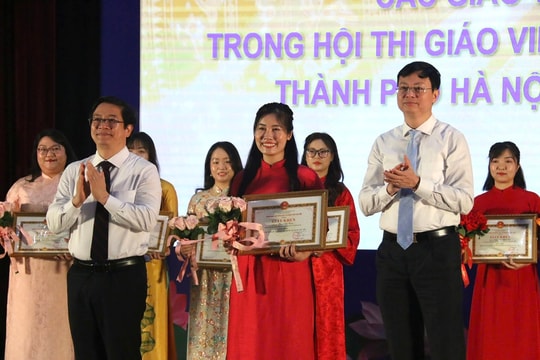 Hà Nội khen thưởng 182 giáo viên dạy tiểu học dạy giỏi
