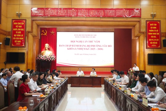 Đảng bộ phường Tây Hồ xác lập trọng tâm, khơi thông điểm nghẽn