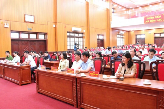 Xã Hòa Lạc: Quán triệt Chương trình hành động thực hiện Nghị quyết Đại hội XIV của Đảng