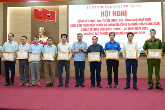 Thuận An: Dấu ấn đẹp trong mùa tuyển quân đầu tiên