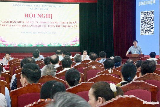 Xã Vĩnh Thanh tăng cường đối thoại, nắm bắt dư luận từ cơ sở