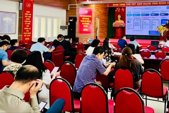 Phường Phú Thượng chuyển mạnh sang môi trường số