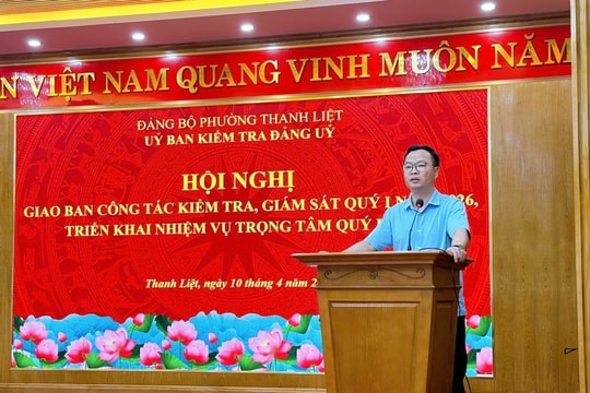 Phường Thanh Liệt: Tăng cường giám sát, siết chặt kỷ luật Đảng