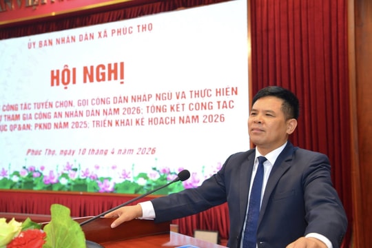 Phúc Thọ tổng kết công tác tuyển chọn công dân nhập ngũ năm 2026