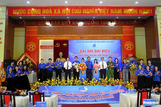 Đại hội Hội LHTN phường Vĩnh Hưng: Đoàn kết, sáng tạo, hướng tới phát triển toàn diện
