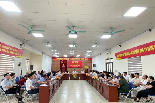 Đảng ủy phường Lĩnh Nam triển khai nhiệm vụ quý II/2026 - Tập trung nâng cao hiệu quả quản lý đô thị, xây dựng Đảng