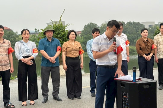 Thường Tín cưỡng chế thu hồi đất xây dựng khu đấu giá quyền sử dụng đất ở xã Tiền Phong cũ