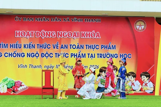Vĩnh Thanh tăng cường kiểm soát an toàn thực phẩm học đường