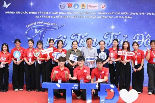 “Trái tim Thủ đô 2026” - lan tỏa yêu thương từ những giọt máu nghĩa tình
