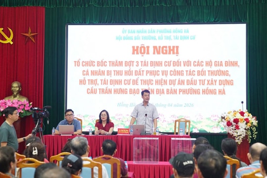 Phường Hồng Hà đẩy nhanh tiến độ giải phóng mặt bằng cầu Trần Hưng Đạo