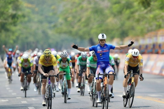 Giải xe đạp Cúp Truyền hình TP Hồ Chí Minh 2026: Nội binh “đốt lửa” chặng 8, ngoại binh Patterson bứt tốc thắng ngoạn mục
