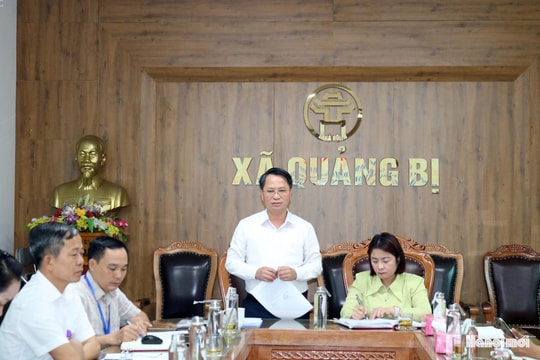Xã Quảng Bị đẩy mạnh cải cách hành chính, lấy sự hài lòng của người dân làm thước đo