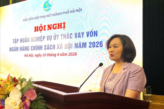 Nâng cao nghiệp vụ ủy thác vay vốn cho hơn 200 cán bộ Hội phụ nữ