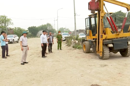 Xã Phú Xuyên quyết tâm xóa "điểm nghẽn" trật tự đô thị tại nút giao Vạn Điểm