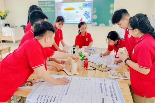 Giáo dục cấp cơ sở ở xã Nam Phù khởi sắc nhờ chuyển đổi số