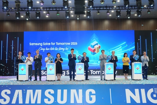 Khởi động cuộc thi Samsung Solve for tomorrow 2026