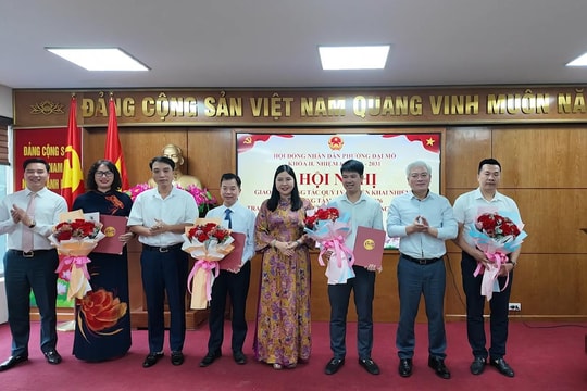 HĐND phường Đại Mỗ triển khai nhiệm vụ quý II-2026 và kiện toàn bộ máy