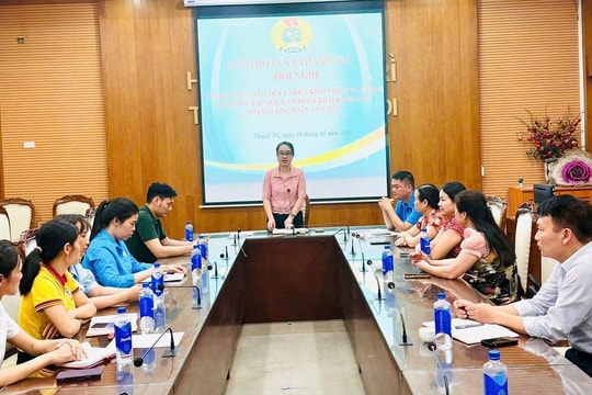 Công đoàn xã Thanh Trì hướng tới Tháng Công nhân 2026
