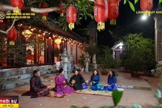 Giữ hồn làng trong phố bên hồ Tây