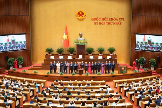 Đợt làm việc đầu tiên kỳ họp thứ nhất, Quốc hội khóa XVI: Kiện toàn bộ máy lãnh đạo, tạo nền tảng cho nhiệm kỳ mới