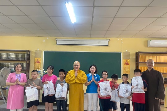 Xã Vĩnh Thanh: Quan tâm chăm lo trẻ em có hoàn cảnh khó khăn