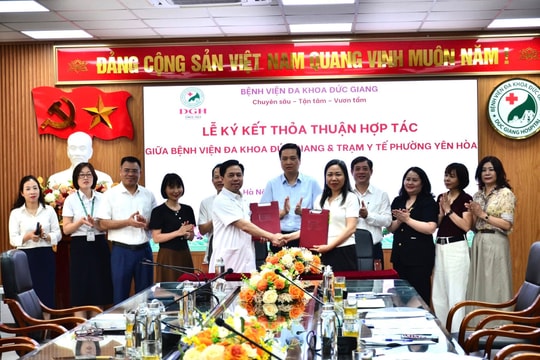 Yên Hòa ký kết hợp tác y tế, nâng cao chất lượng chăm sóc sức khỏe