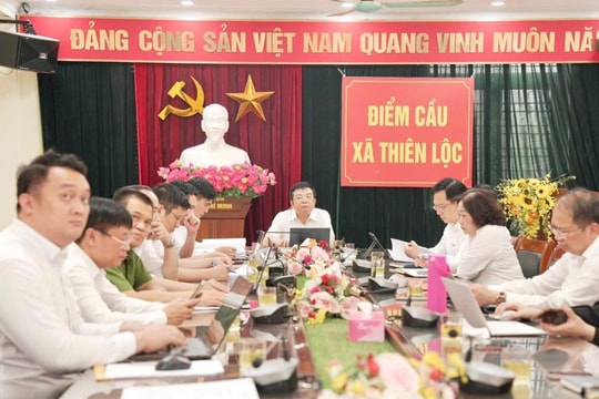 Thiên Lộc siết chặt kỷ cương, nâng cao chất lượng công vụ