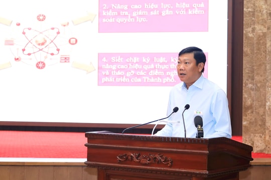 Hà Nội thực hiện “6 rõ” trong công tác kiểm tra, giám sát, kỷ luật đảng