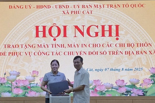 Xã Phú Cát: Đổi mới phương thức lãnh đạo từ chuyển đổi số