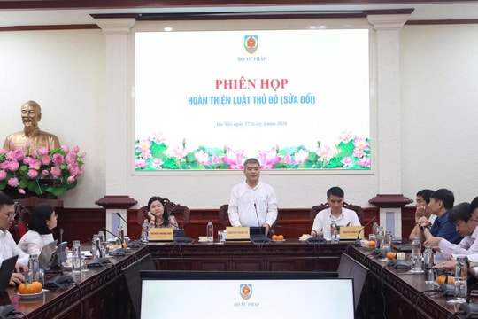 Tiếp thu, chỉnh lý, hoàn thiện dự thảo Luật Thủ đô (sửa đổi)