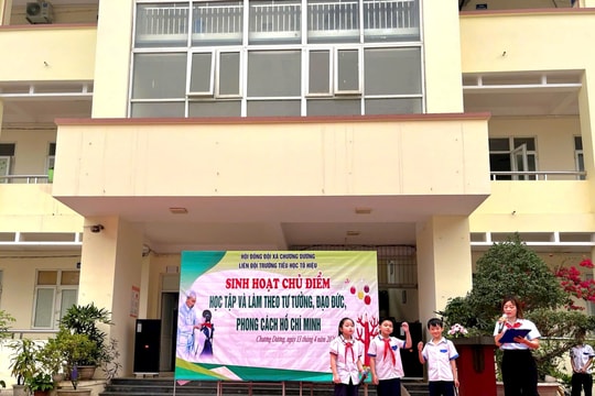 Xã Chương Dương: Trường Tiểu học Tô Hiệu lan tỏa giá trị người Hà Nội thanh lịch – văn minh
