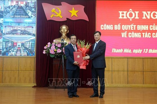 Thượng tướng Lê Đức Thái giữ chức Bí thư Tỉnh ủy Thanh Hóa