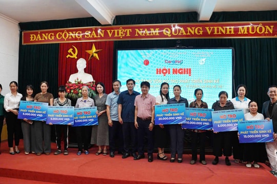 Trao sinh kế để viết tiếp những ước mơ bền bỉ