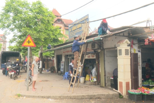 Xã Dương Hòa: Ra quân lập lại trật tự, bảo đảm hành lang giao thông